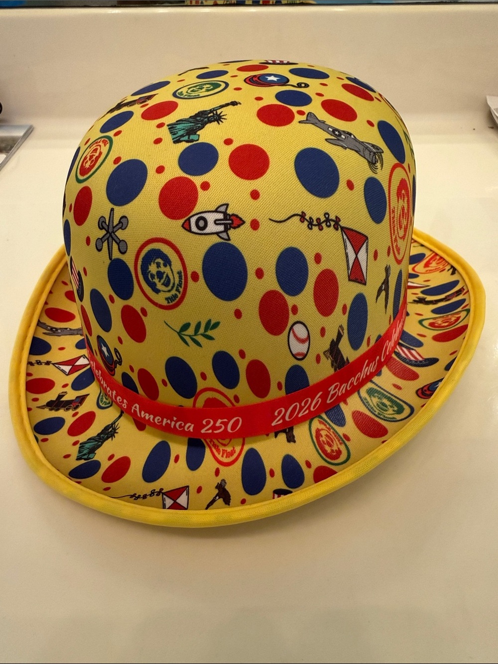 Mardi Gras 2026 bowler Hat